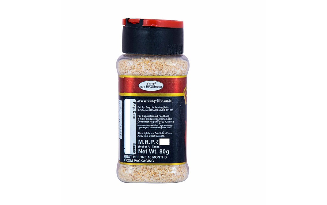 Easy Life Onion Flakes    Plastic Bottle  80 grams
